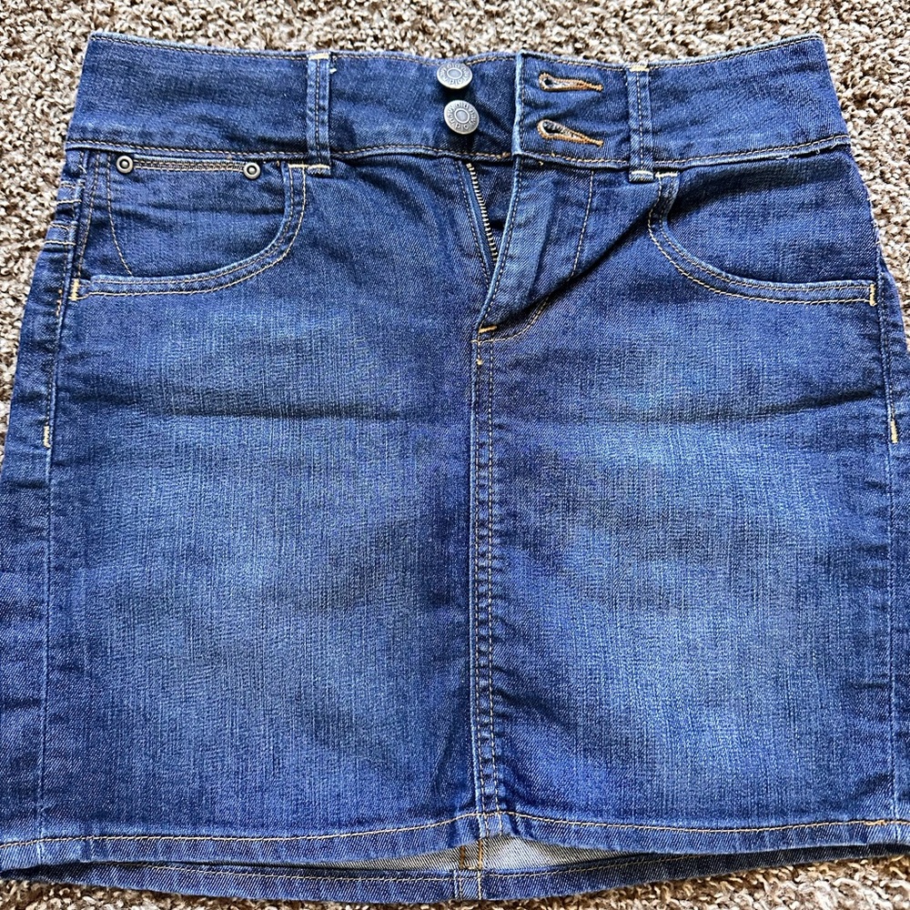 Denim Blue Skirt